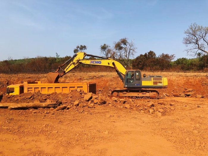 XCMG Equipment Operate at Full Throttle on Construction of Largest Hydropower Plant in Africa